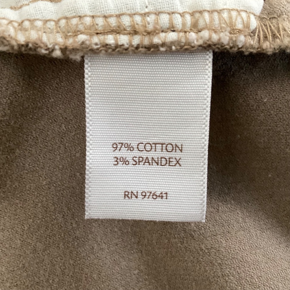 J.Jill Corduroy Pants Sz 4 Brown Straight Leg Stretch Classic Capsule Preppy - Picture 10 of 12